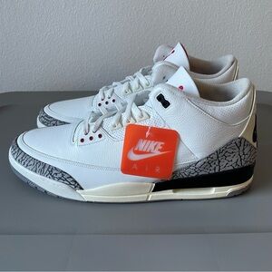 Nike Air Jordan 3 Retro Reimagined Cement DN3707-100 Men's Size 18